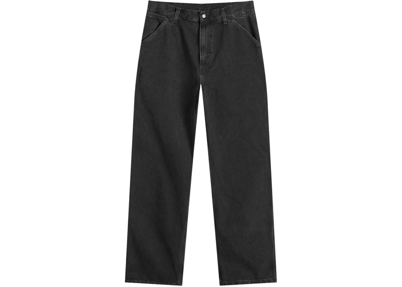 Carhartt WIP Denim Single Knee Pant Black Stone Washed