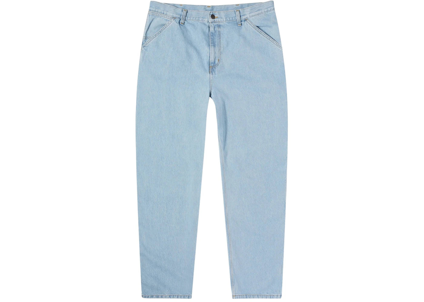 Carhartt WIP Denim Single Knee Pant Blue Heavy Stone Bleached