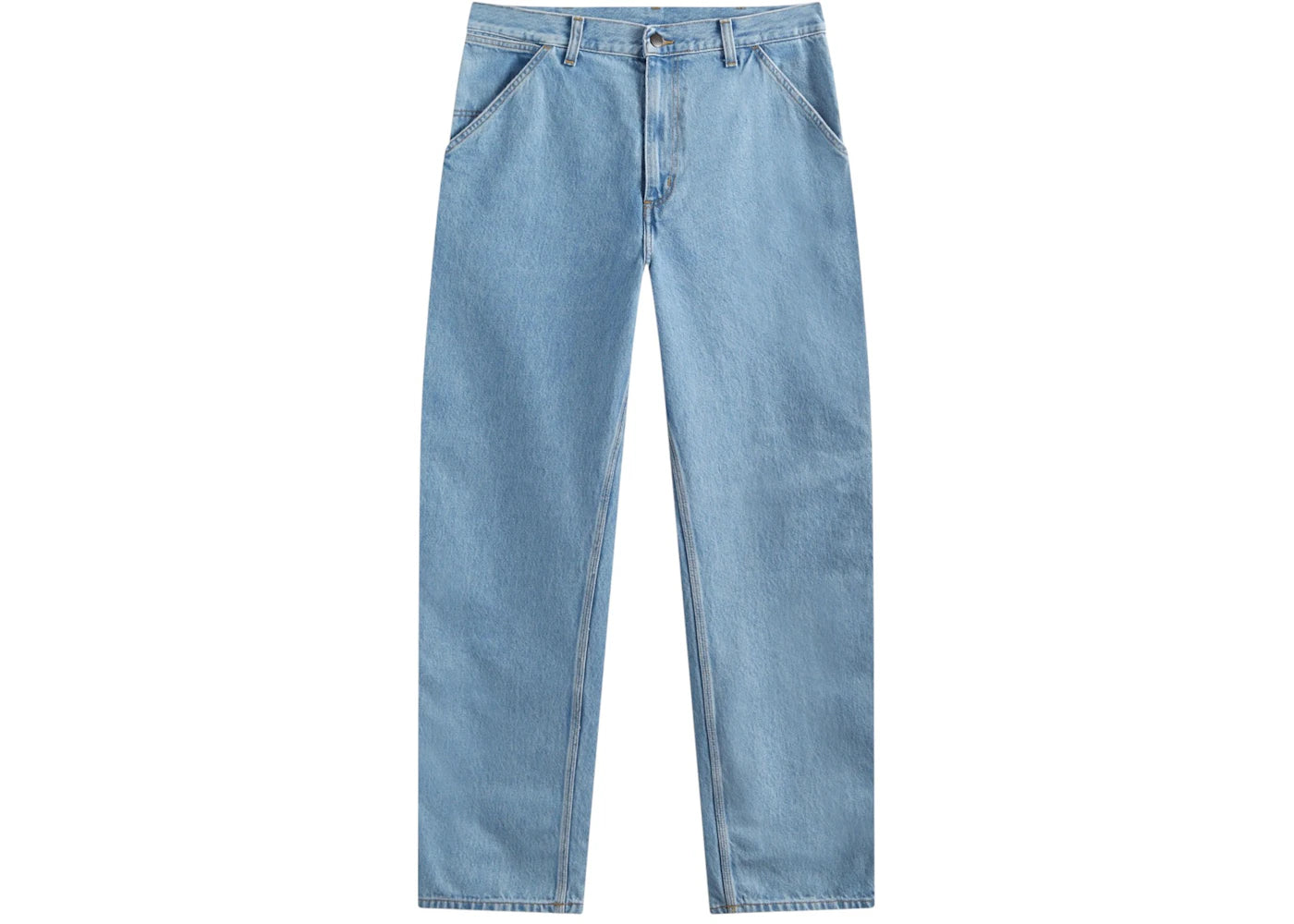 Carhartt WIP Denim Single Knee Pants Blue Stone Bleached