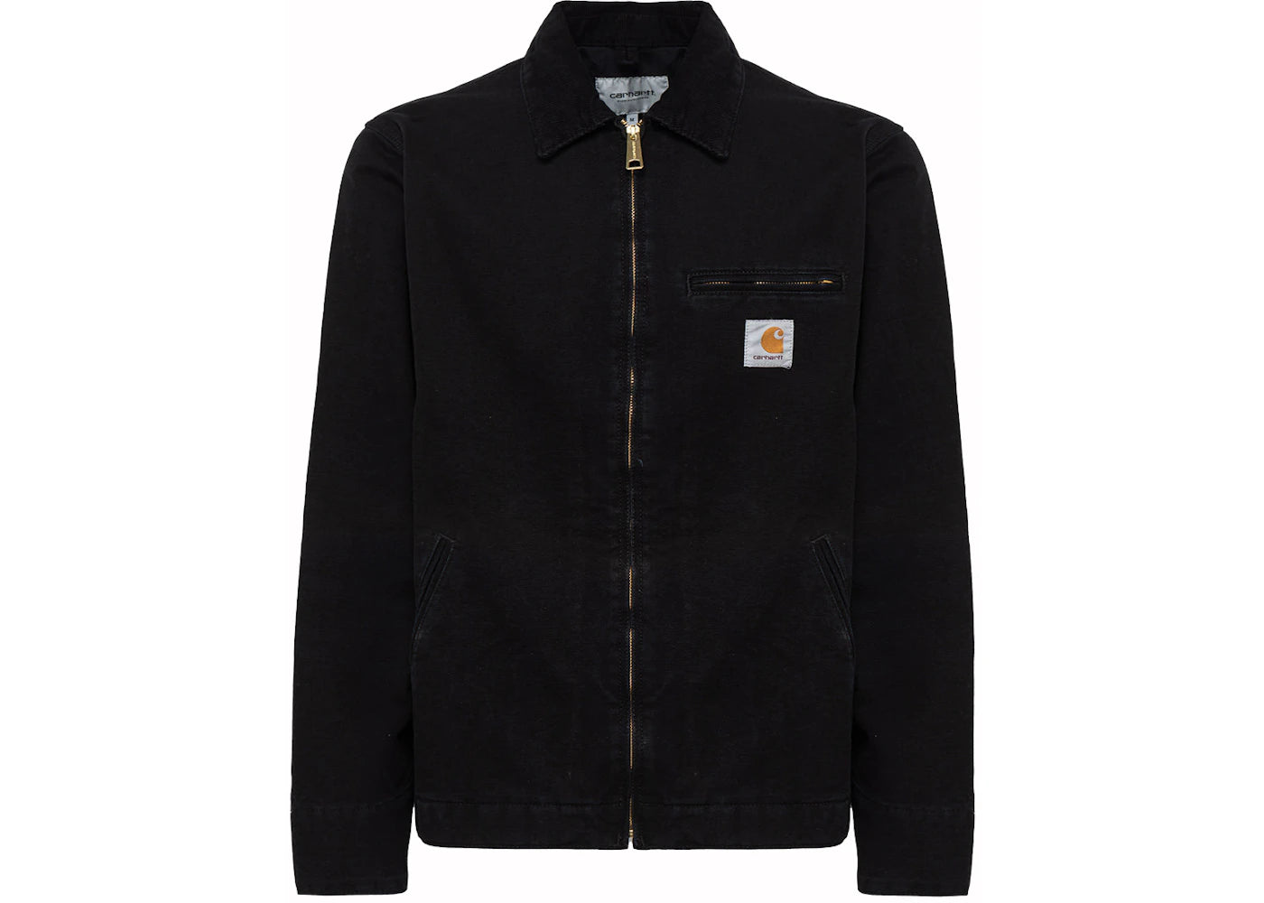 Carhartt WIP Detroit Jacket In Canvas Black