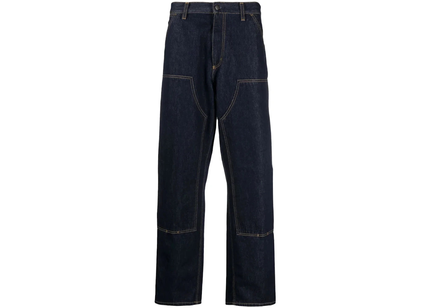 Carhartt WIP Double Knee Pants Blue Rinsed