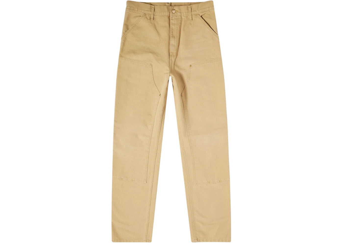 Carhartt WIP Double Knee Pants Bourbon Aged Canvas