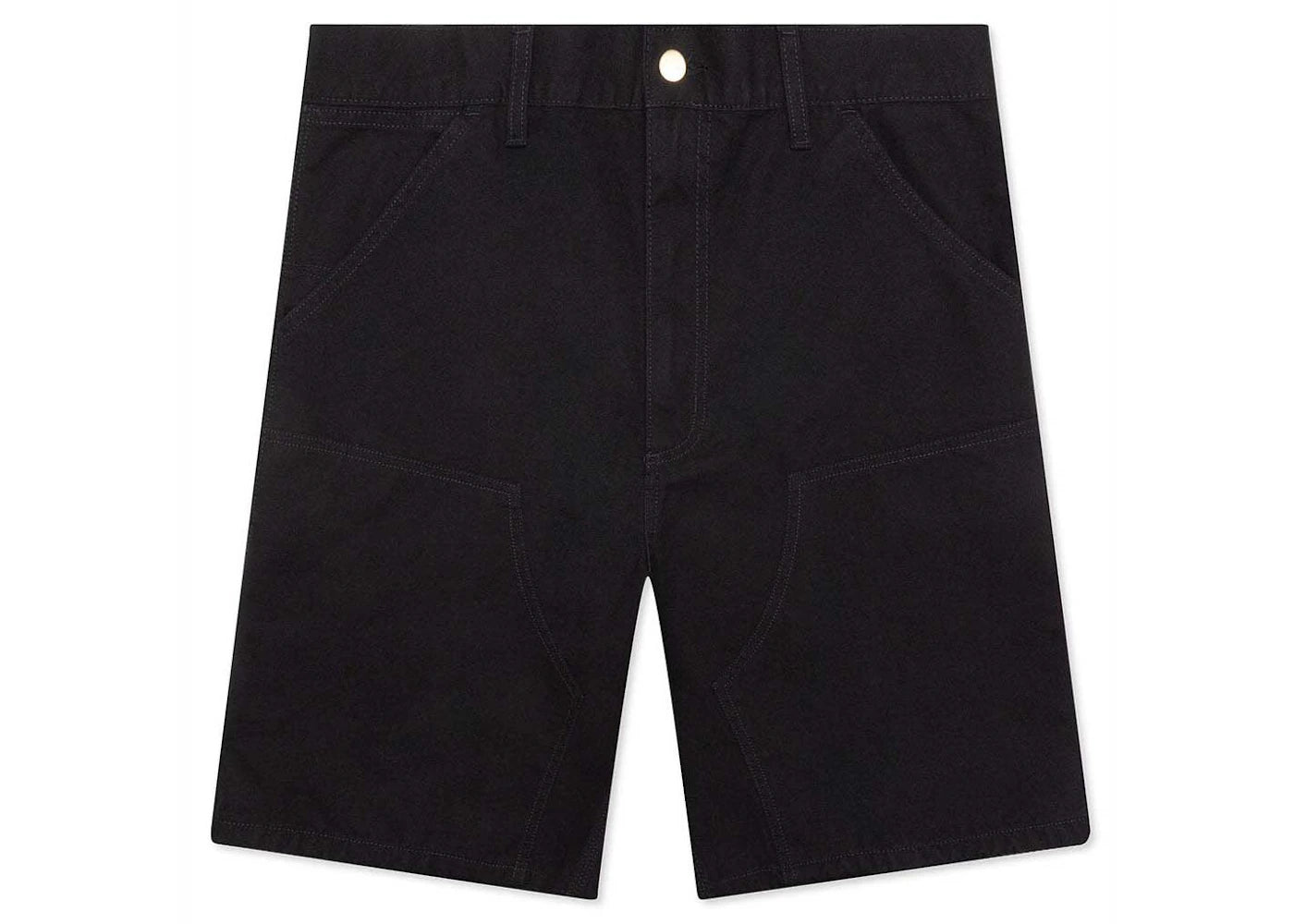 Carhartt WIP Double Knee (Rinsed) Short Black
