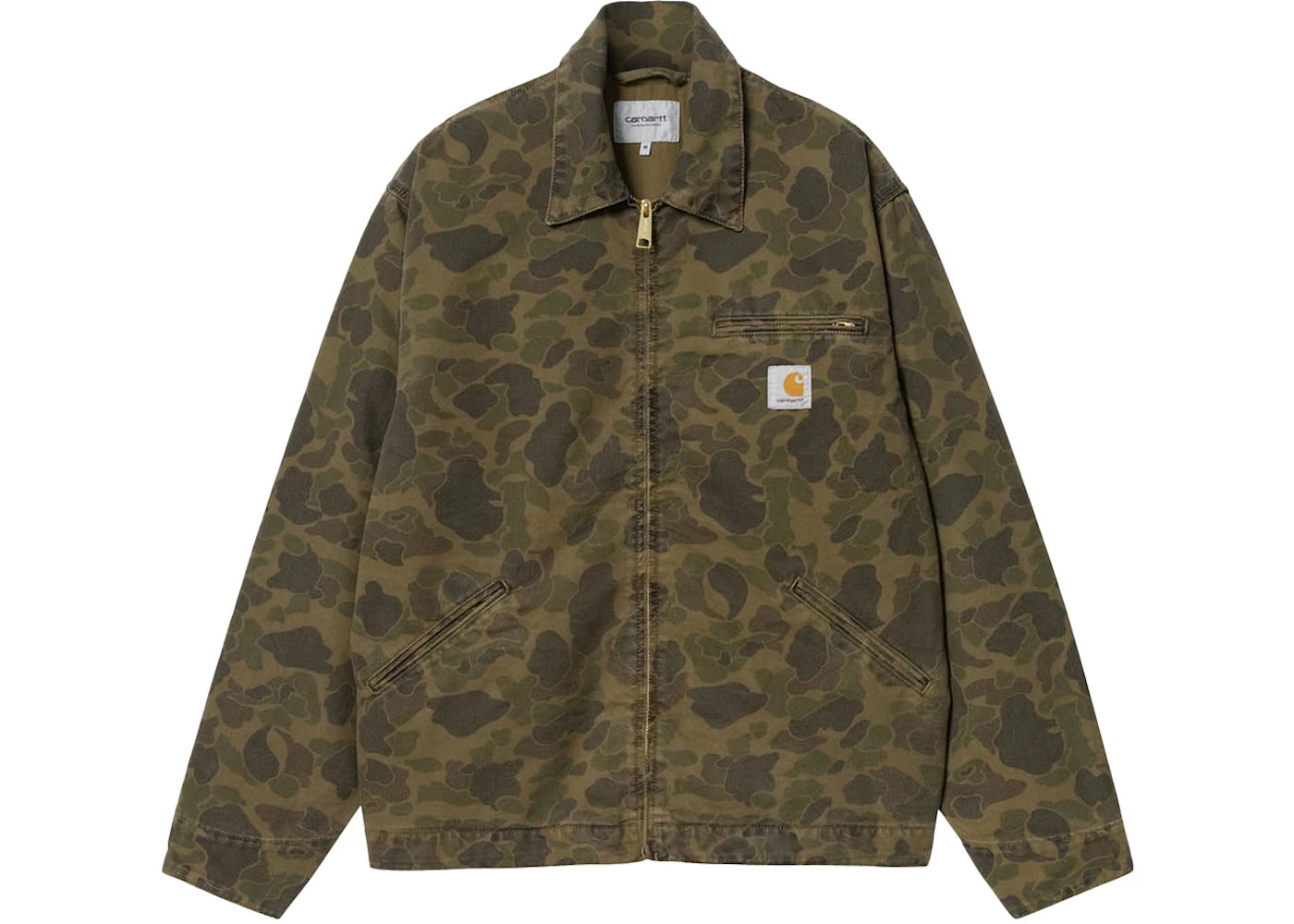 Carhartt WIP Duck Camo Detroit Jacket Green/Office Green