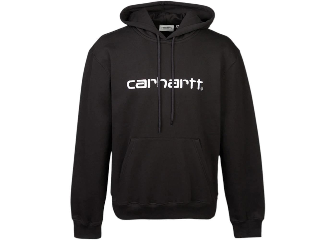 Carhartt WIP Fleece Hood Sweatshirt Black