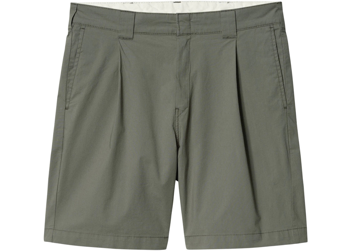 Carhartt WIP Grand Deltona Stretch Poplin 5.5oz Relaxed Fit Shorts Thyme