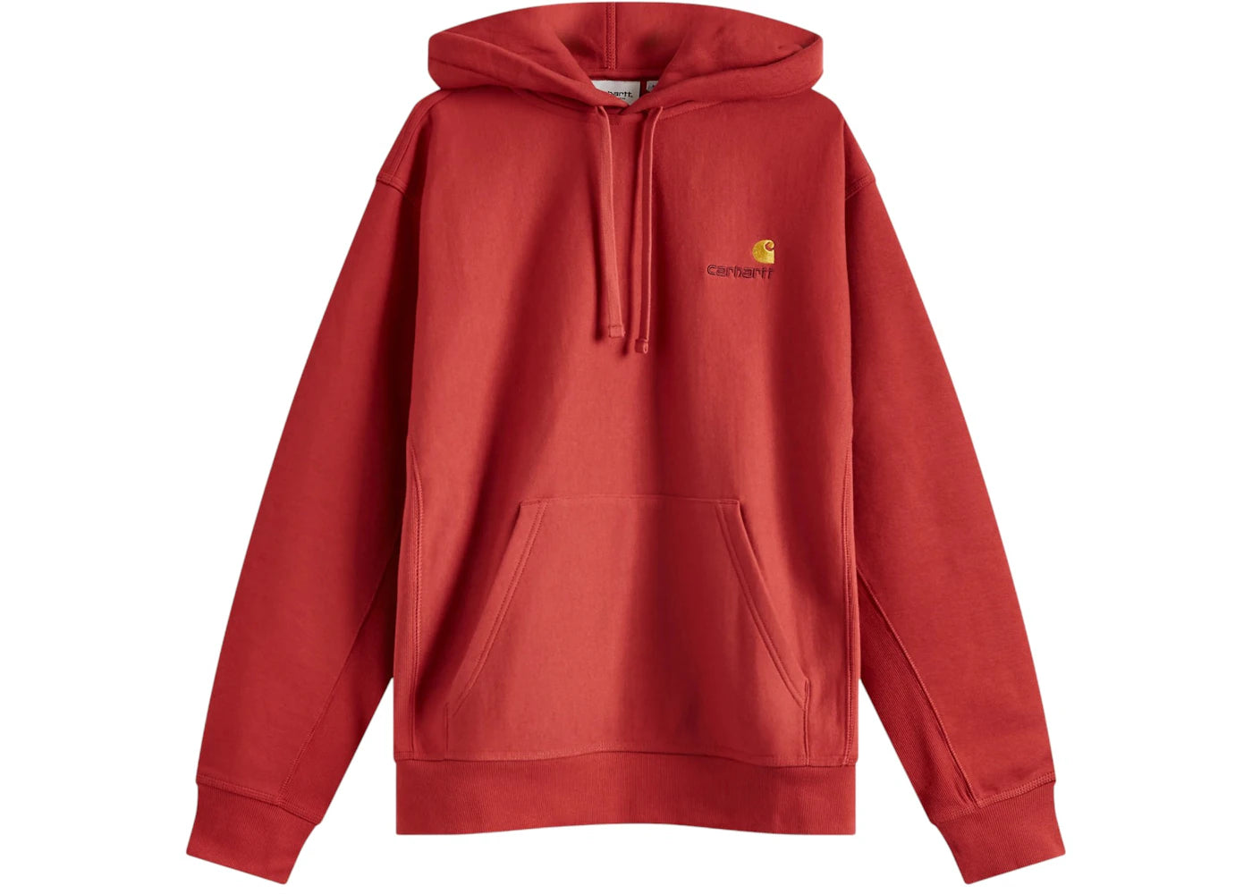 Carhartt WIP Hooded American Script Crew Sweatshirt Tuscany