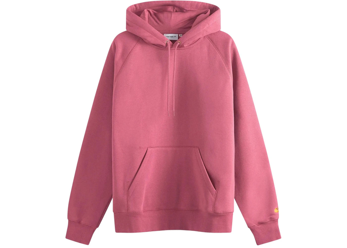 Carhartt WIP Hooded Chase Crew Sweatshirt Dusty Fuchsia/Gold