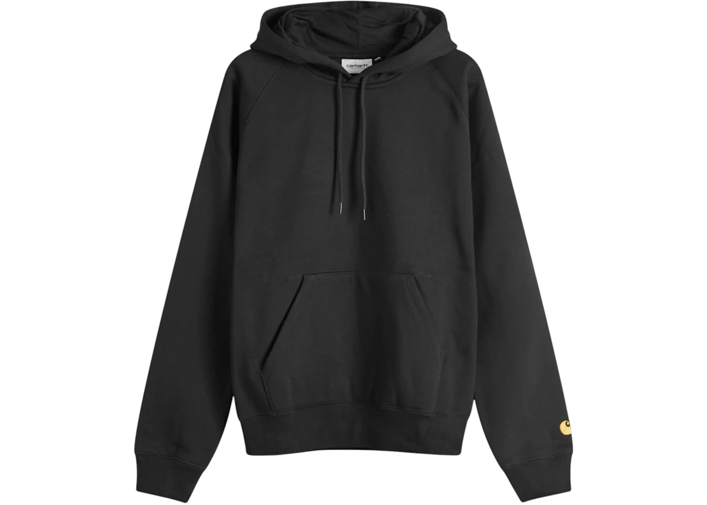 Carhartt WIP Hooded Chase Sweatshirt Black/Gold