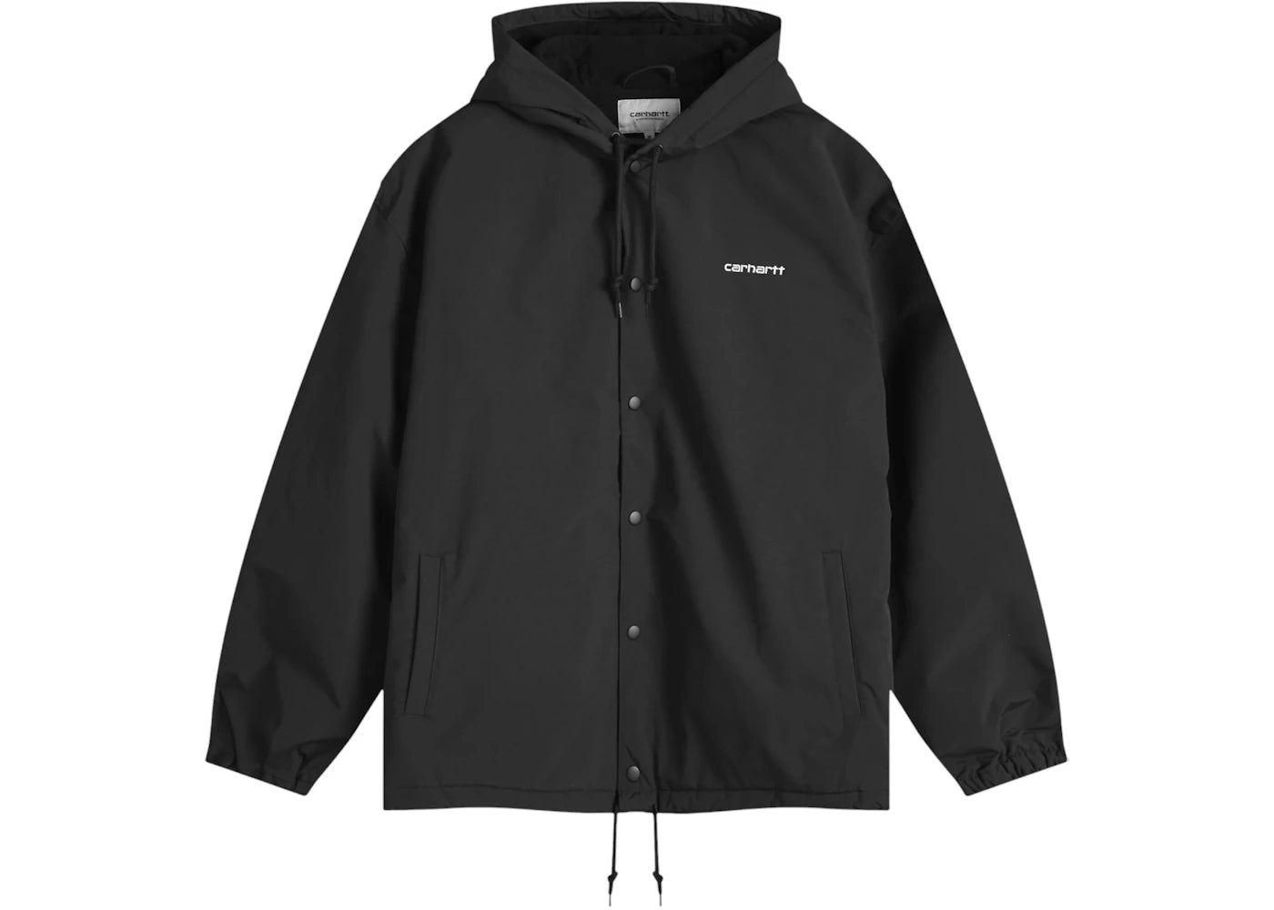 Carhartt WIP Hooded Coach Jacket Black/White