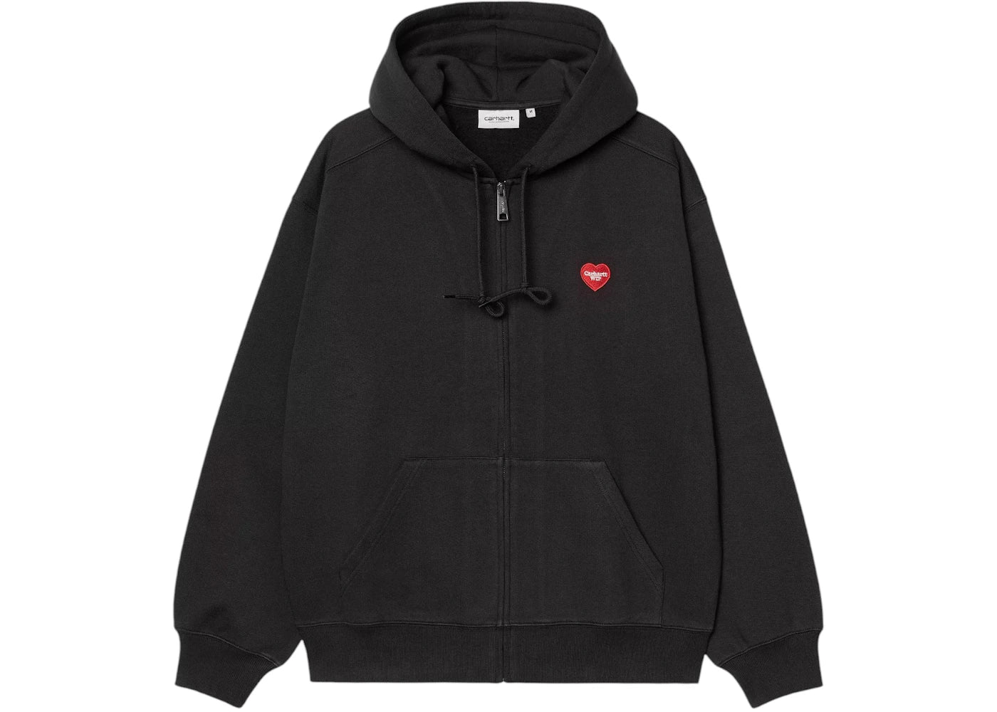 Carhartt WIP Hooded Heart II Hartt Sweat Jacket Black