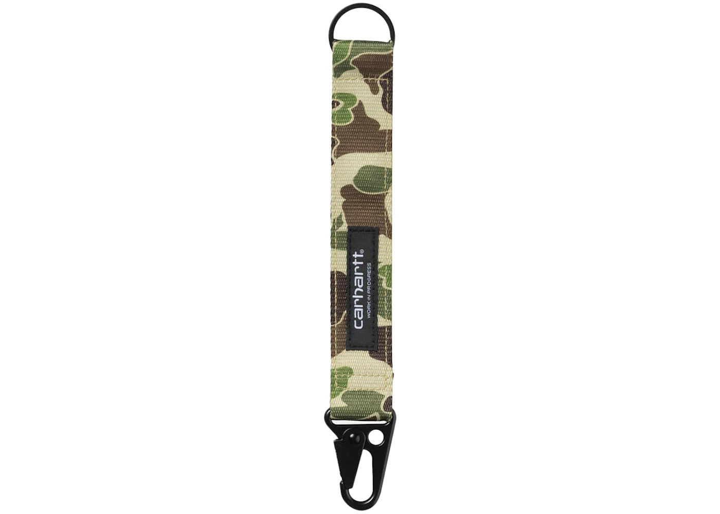 Carhartt WIP Jacquard Jude Keyholder Green Camo Duck
