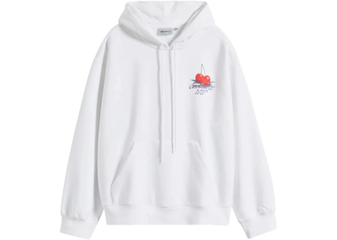 Carhartt WIP Jake Garcia Hood Fleece Sweatshirt White