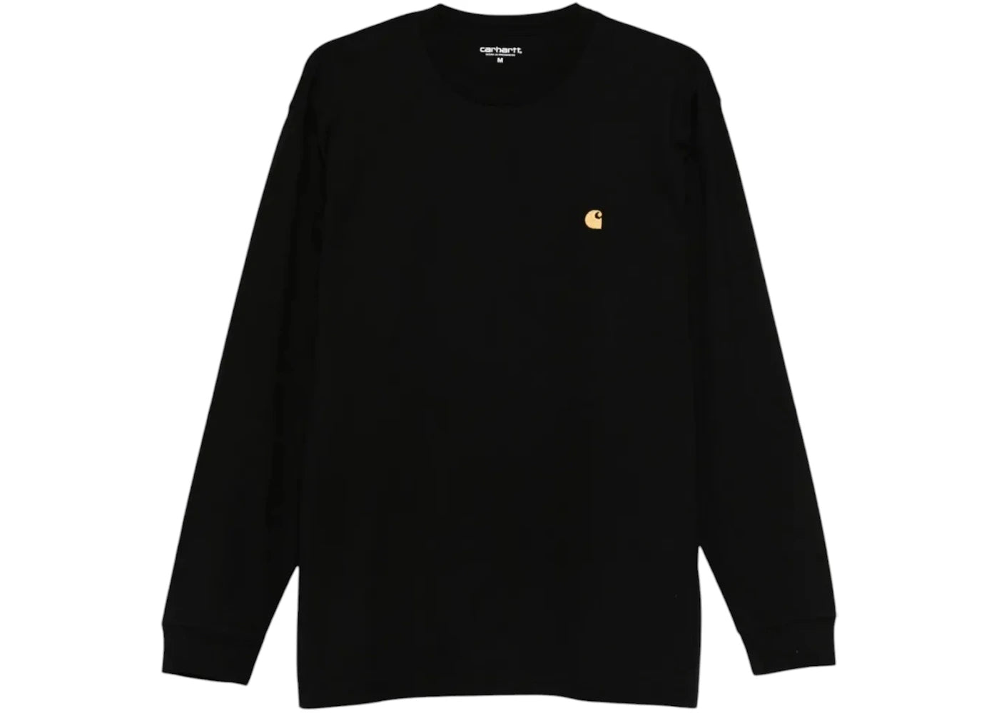 Carhartt WIP L/S Chase T-shirt Black/Gold