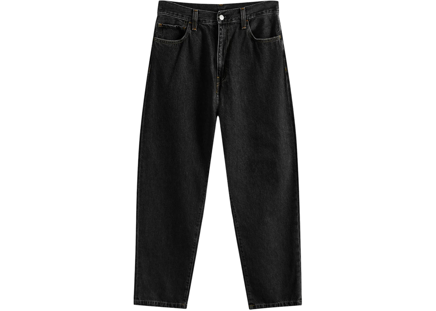 Carhartt WIP Landon Loose Tapered Jeans Black Stone Washed