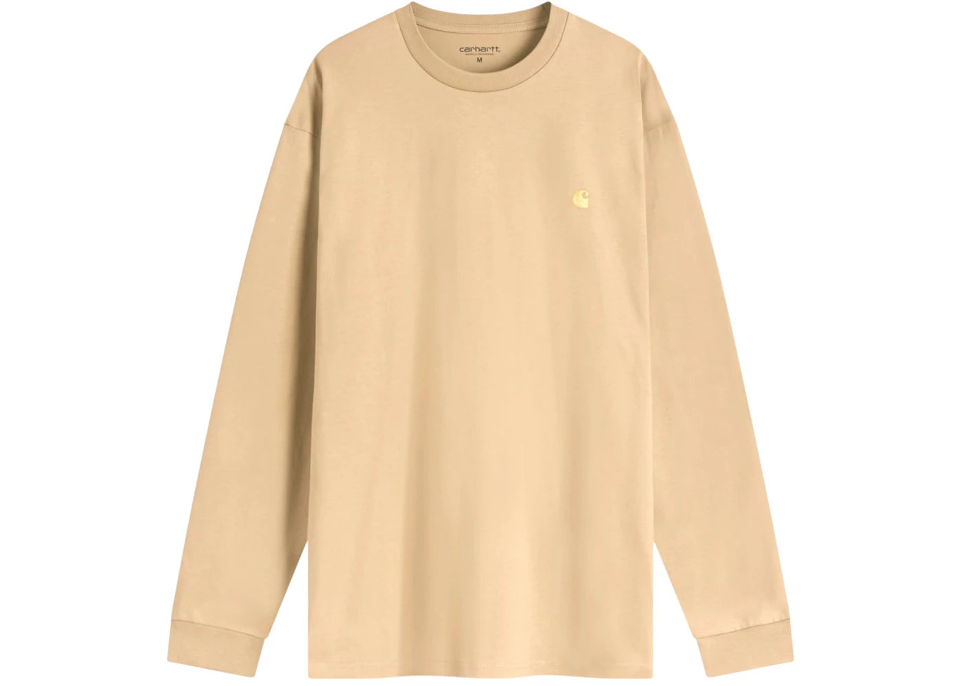 Carhartt WIP Long Sleeve Chase T-shirt Peanut/Gold