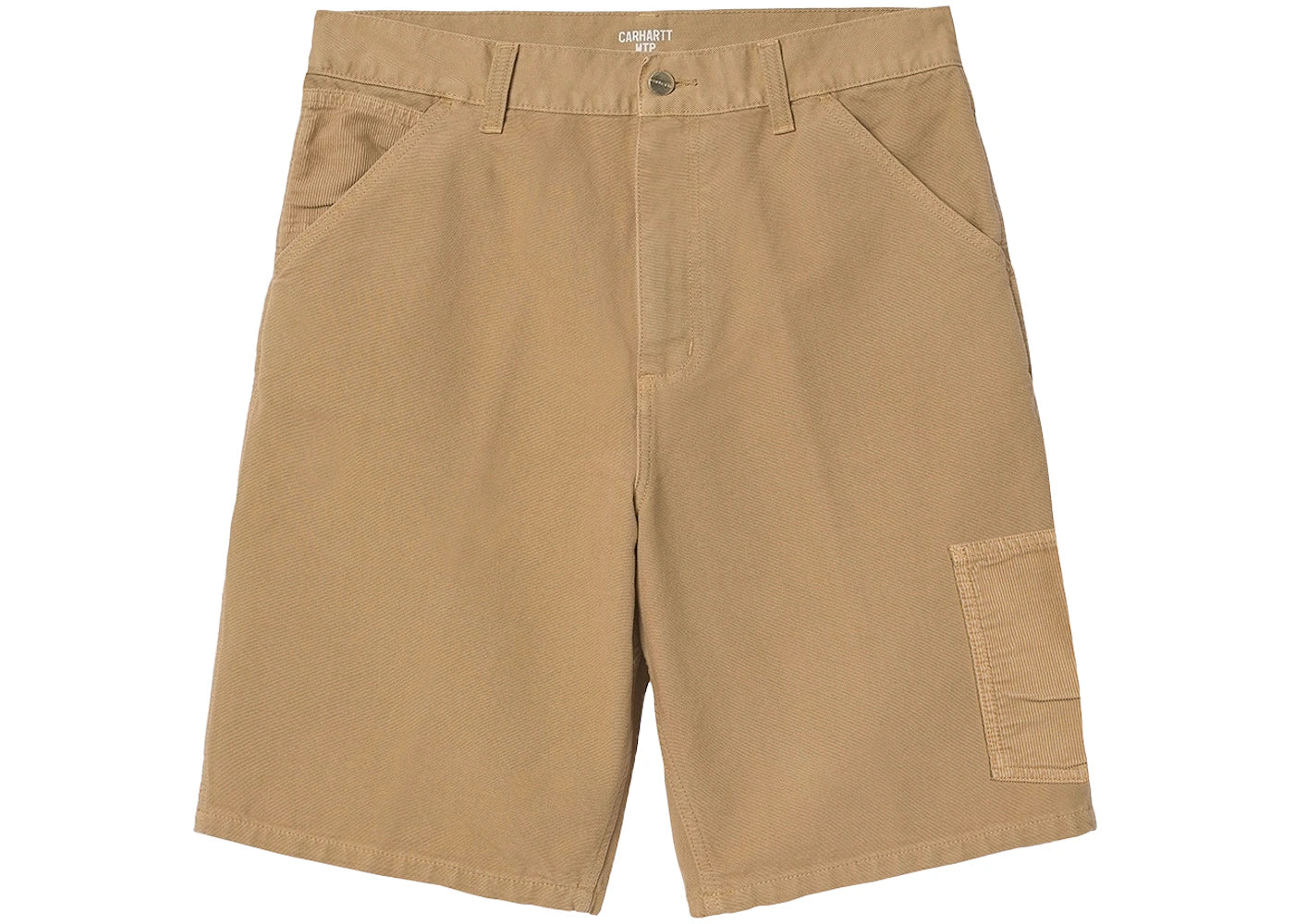 Carhartt WIP Medley Dearborn Canvas 12oz Relaxed Fit Shorts Dusty H Brown (Garment Dyed)