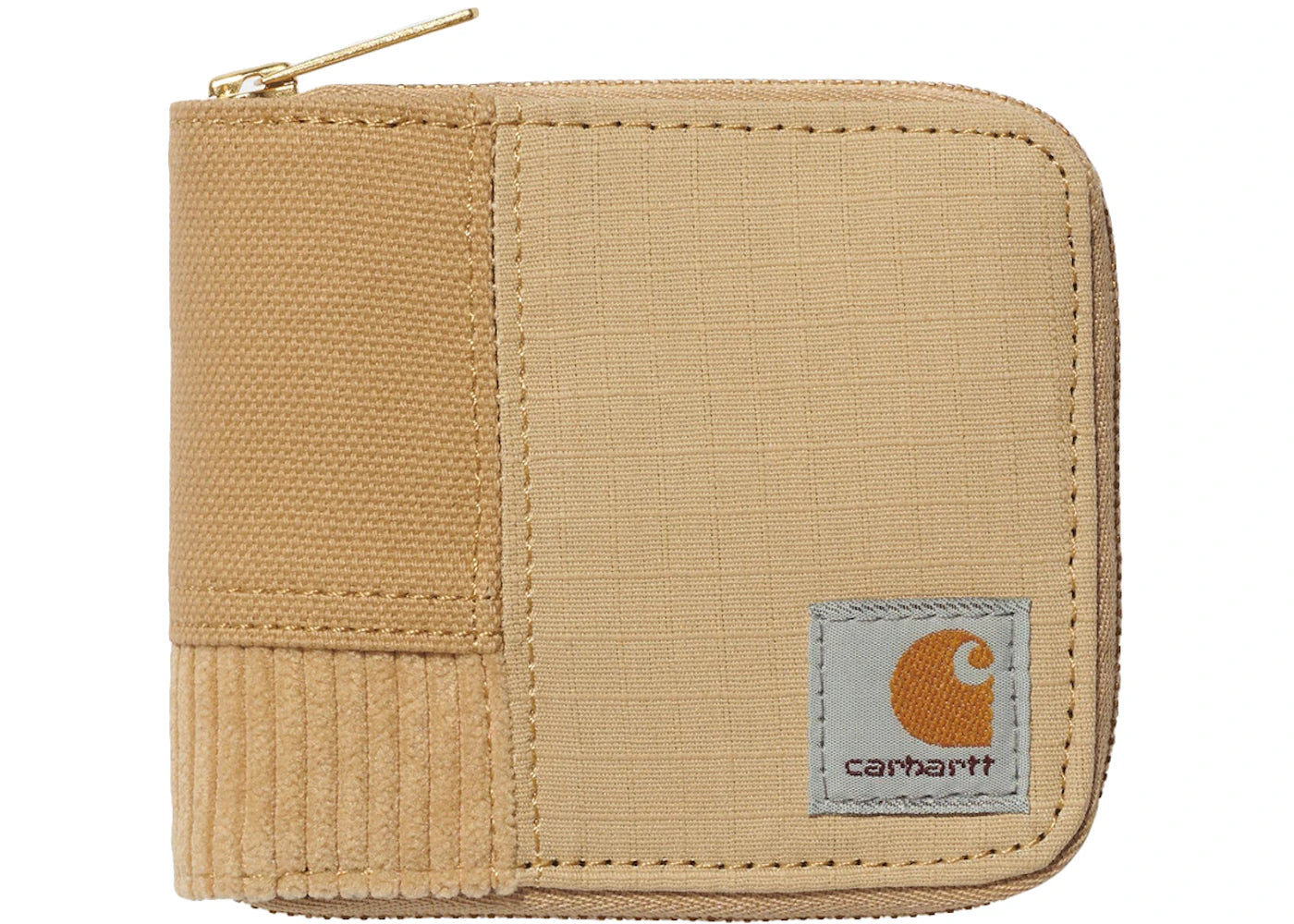 Carhartt WIP Medley Zip-Around Wallet WIP Dusty Hamilton Brown