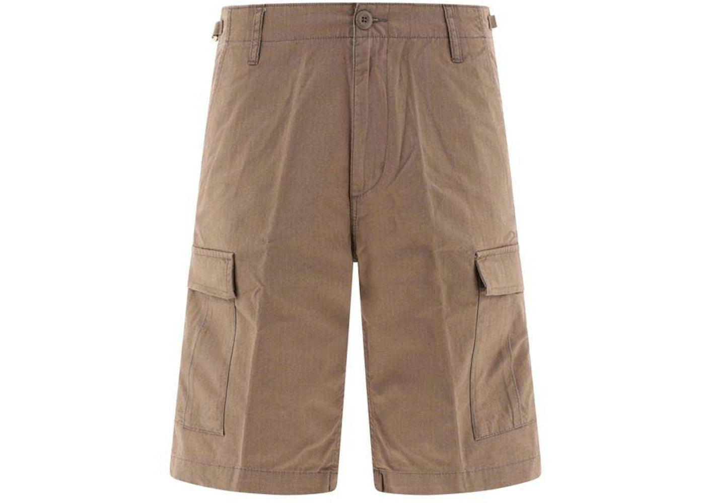 Carhartt WIP Men's Natural Cotton Bermuda Shorts Brown