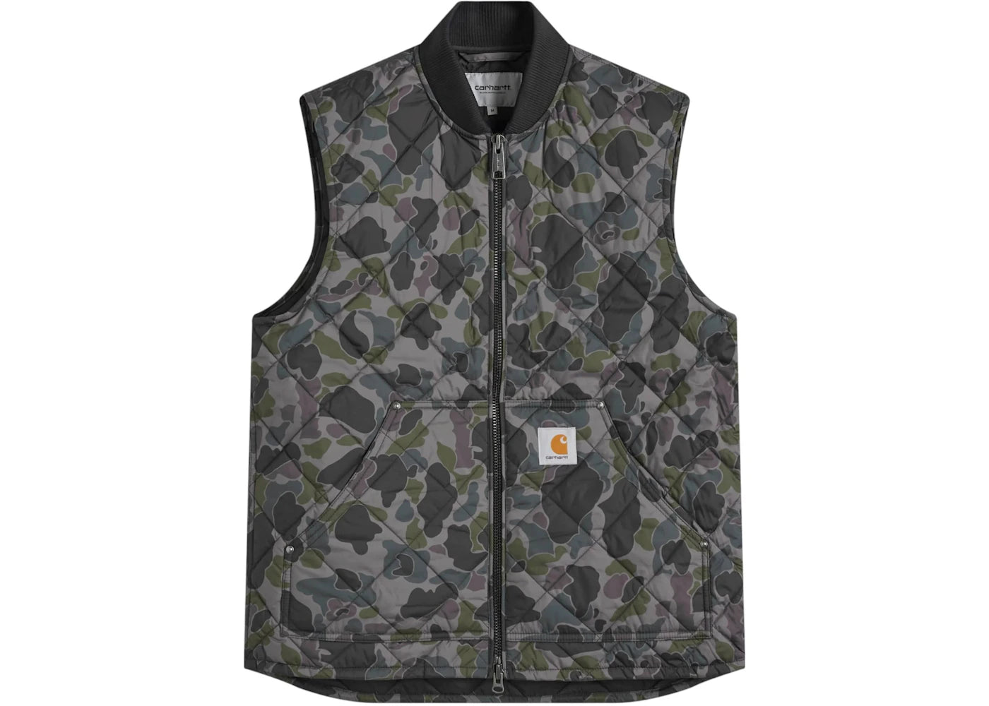 Carhartt WIP Myton Vest Liner Grey Duck Camo