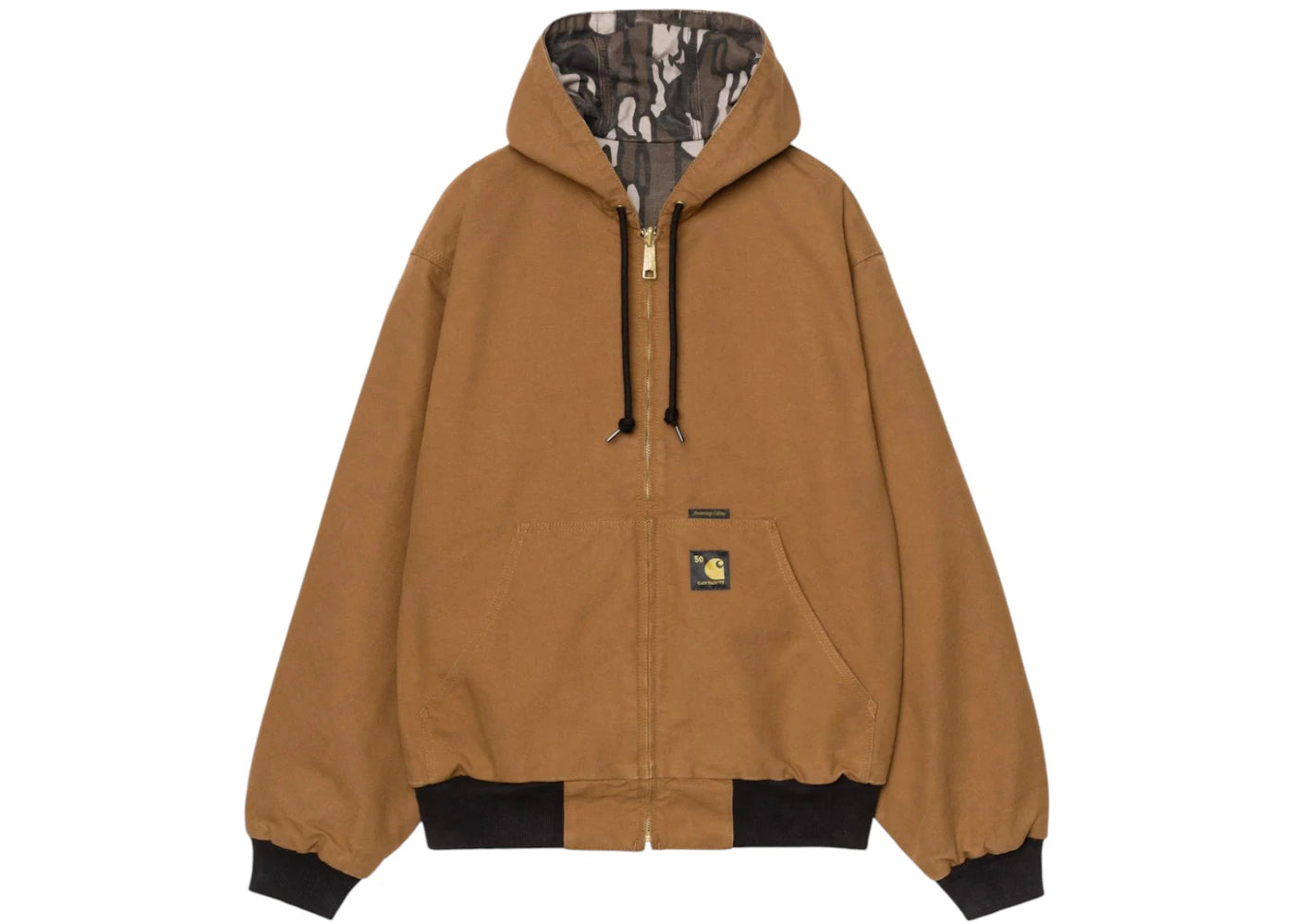 Carhartt WIP OG Active 50th Anniversary Edition Canvas Jacket Hamilton Brown/Camo Trebark