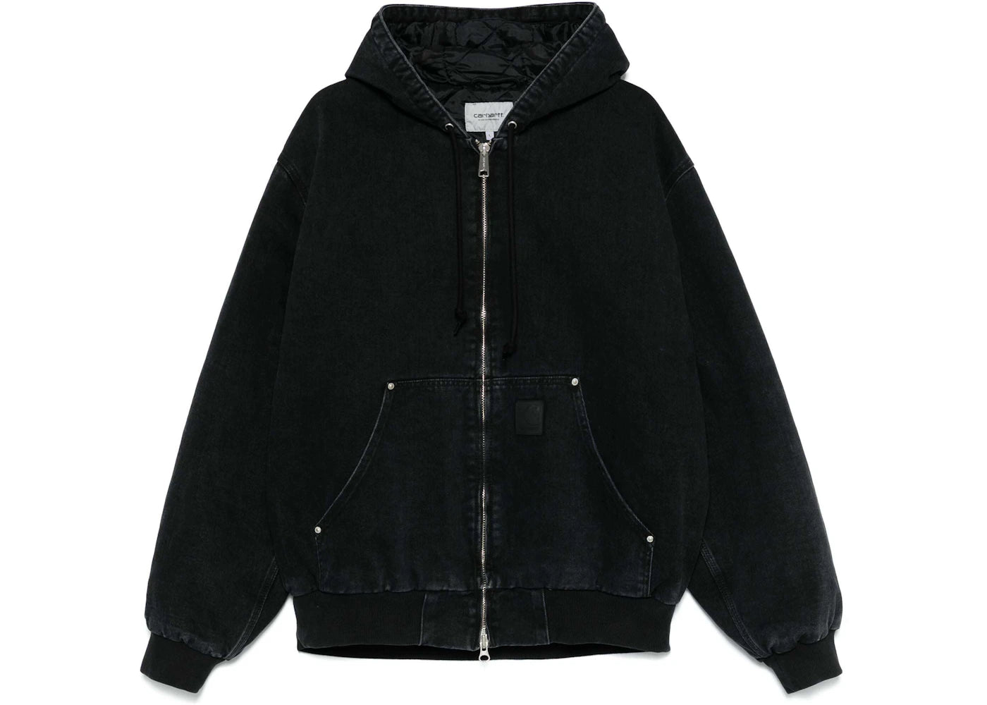 Carhartt WIP OG Active Rivet Jacket Black Stone Washed