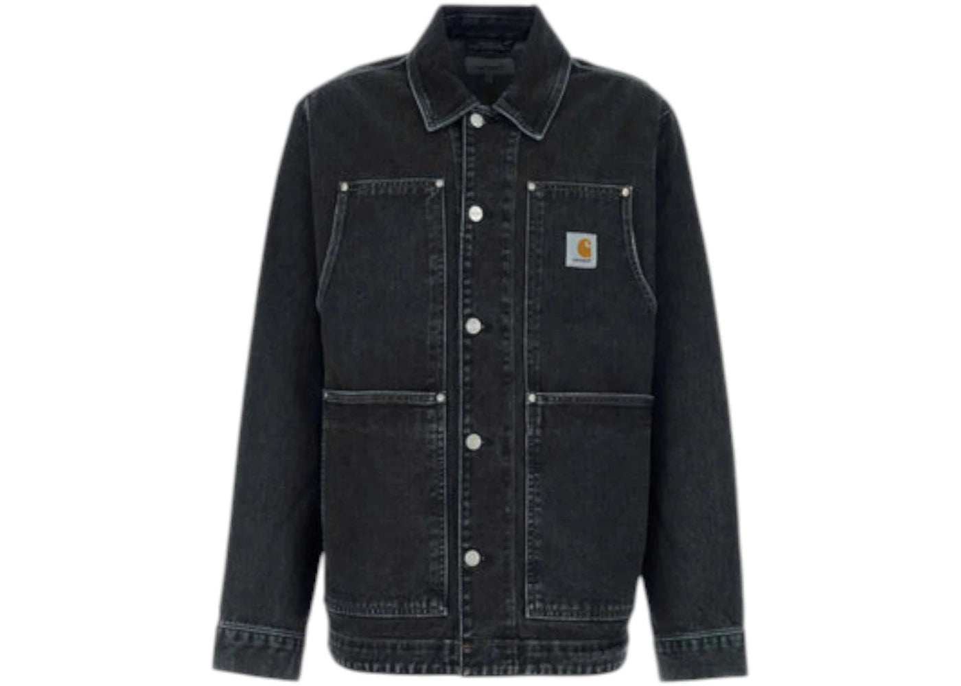Carhartt WIP OG Double Front Jacket Black (Stone Washed)