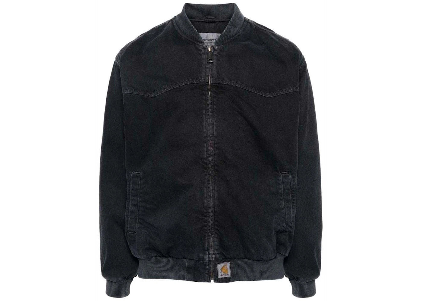 Carhartt WIP OG Santa Fe (Stone Dyed) Bomber Black