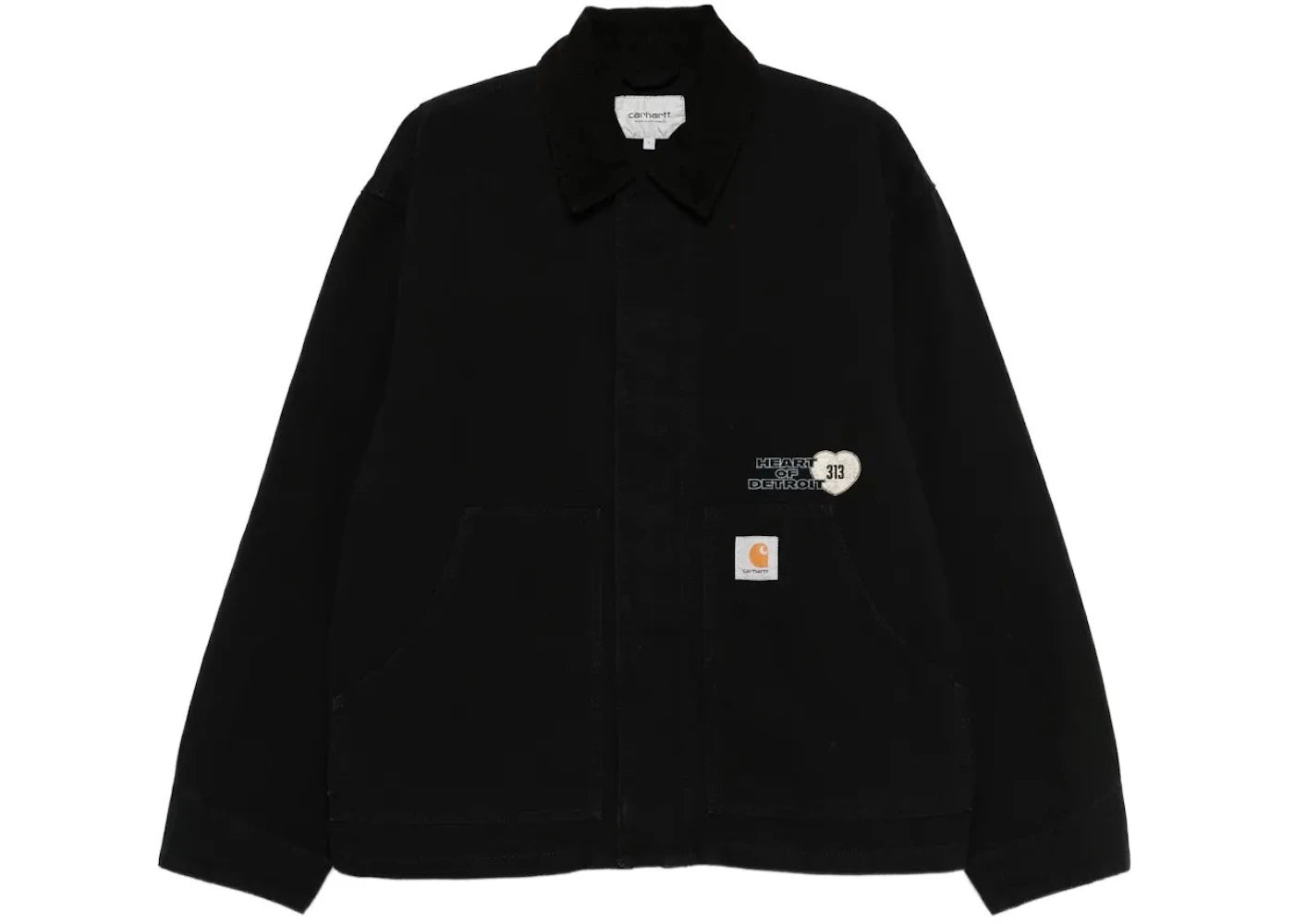 Carhartt WIP Og Arcan Graphic Jacket Black Heavy Stone Wash