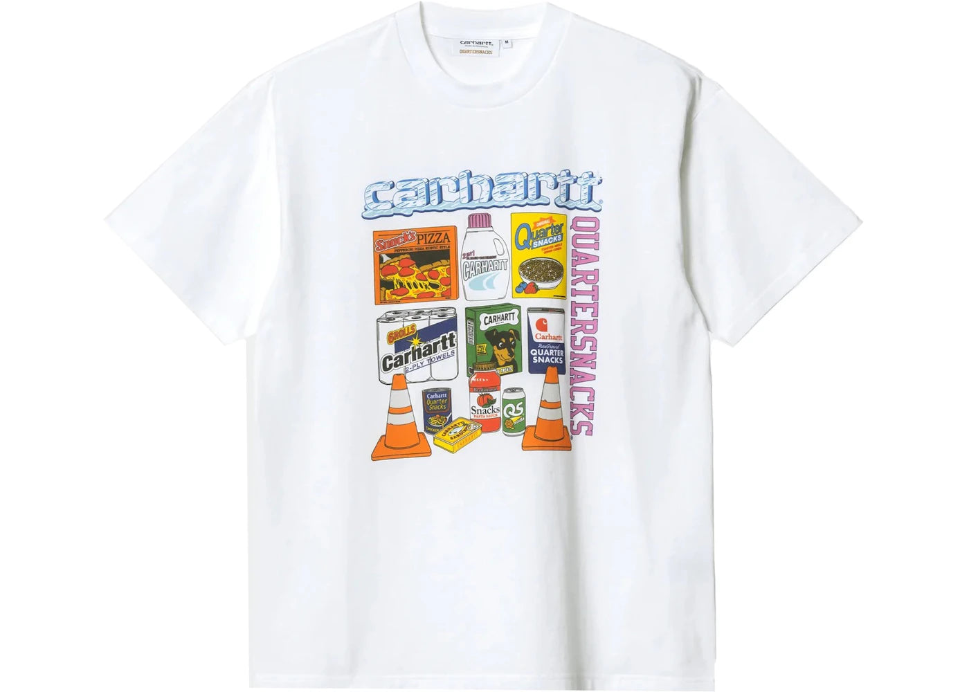 Carhartt WIP Quartersnacks Graphic T-shirt White