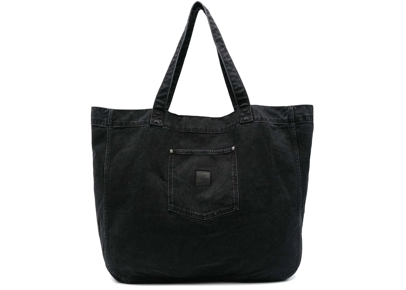 Carhartt WIP Rivet Tote Bag Stone Washed Black