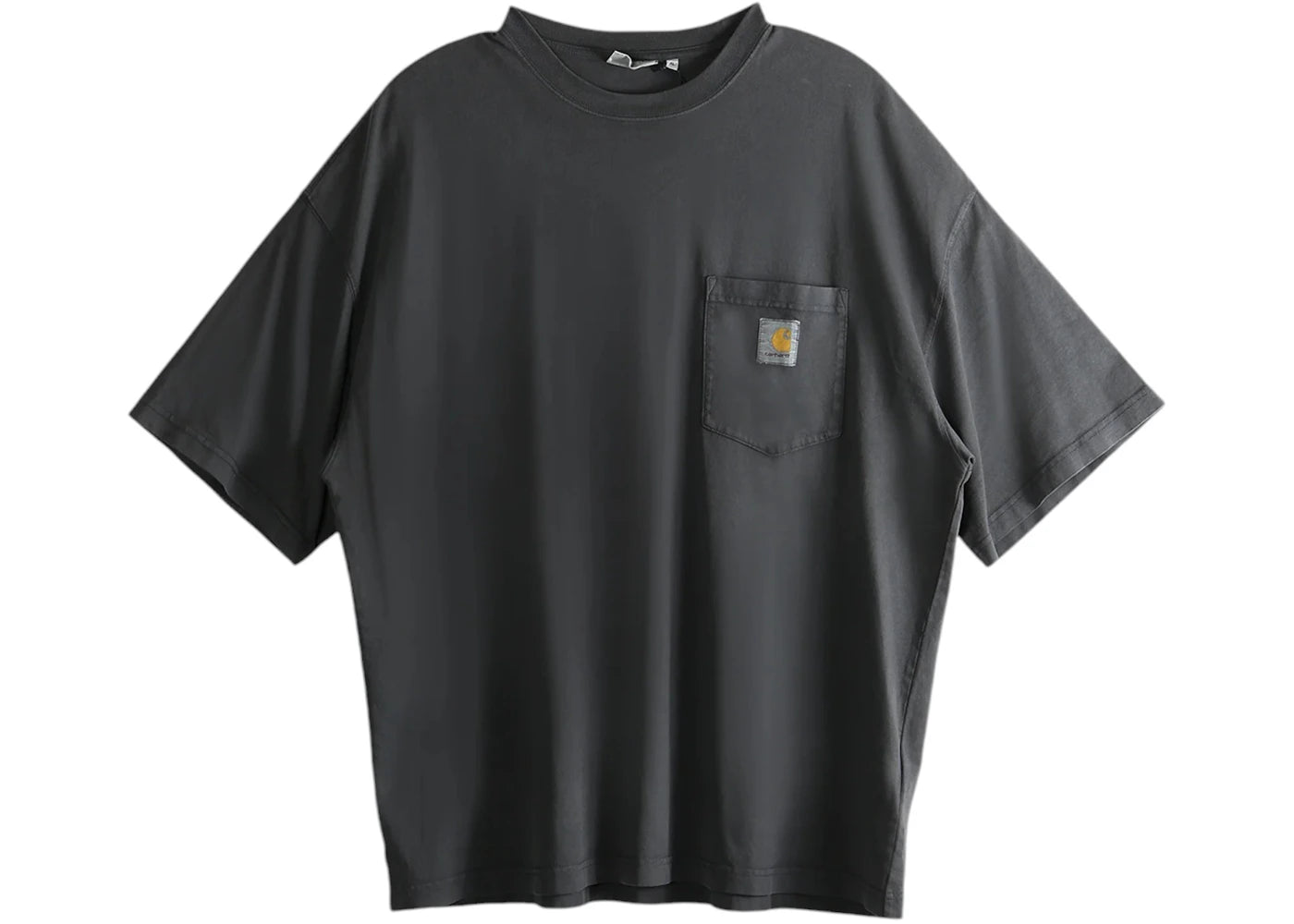 Carhartt WIP S/S Hudson Chalk Wash Pocket T-shirt Black