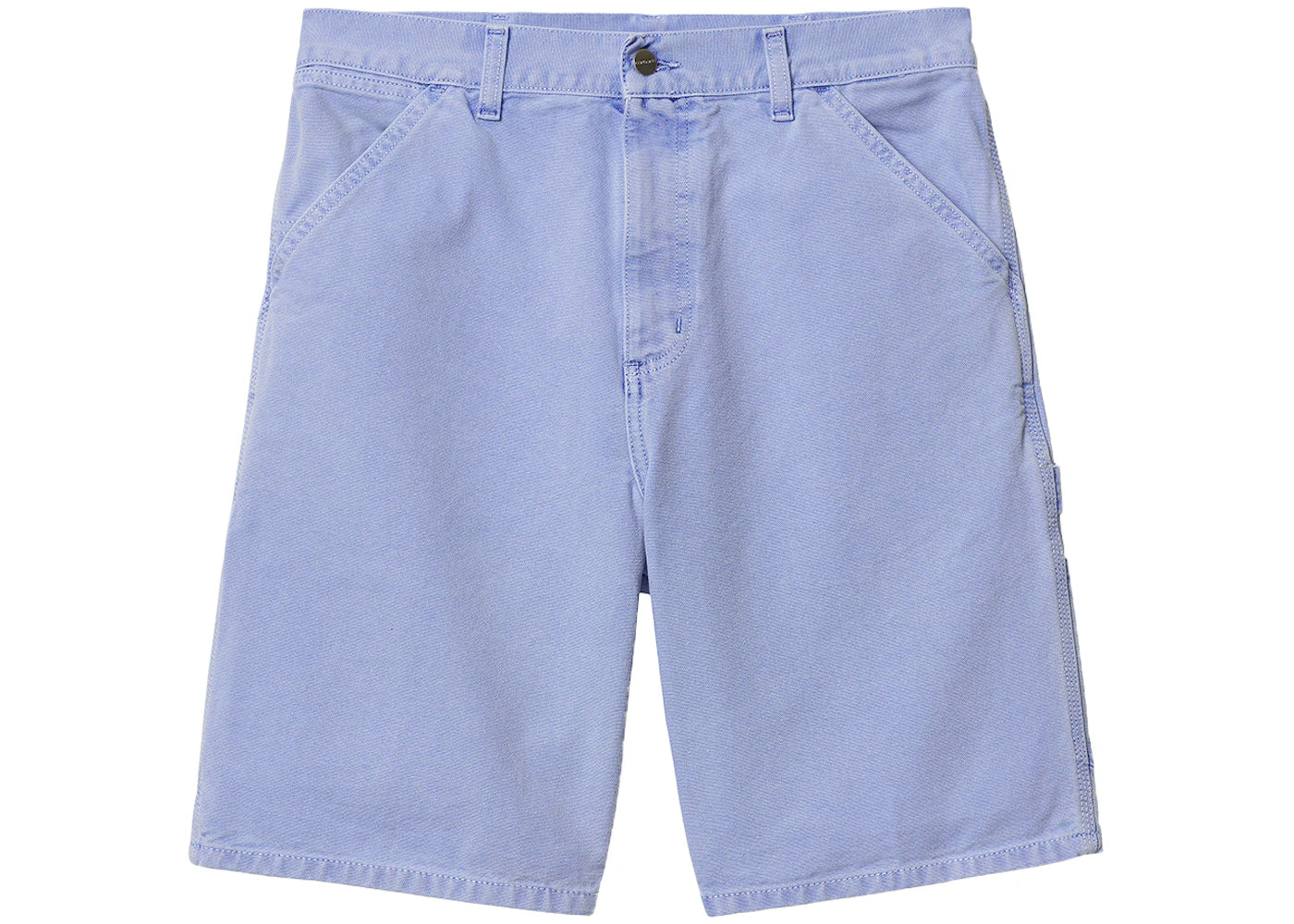 Carhartt WIP Single Knee Dearborn Canvas 12oz Relaxed Fit Shorts Icy Water (Faded)