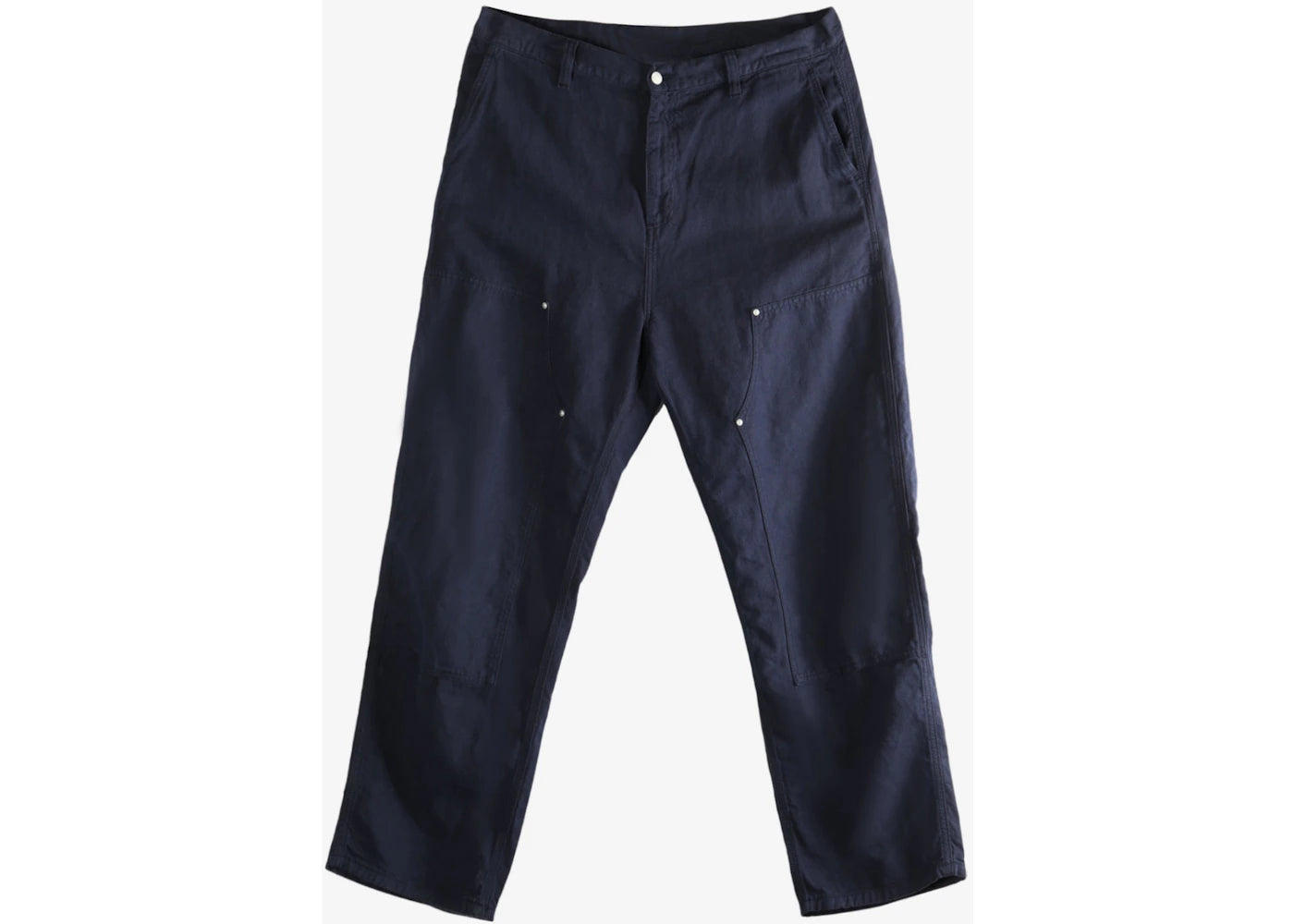 Carhartt WIP Walter Double Knee Pants Navy Garment Dyed