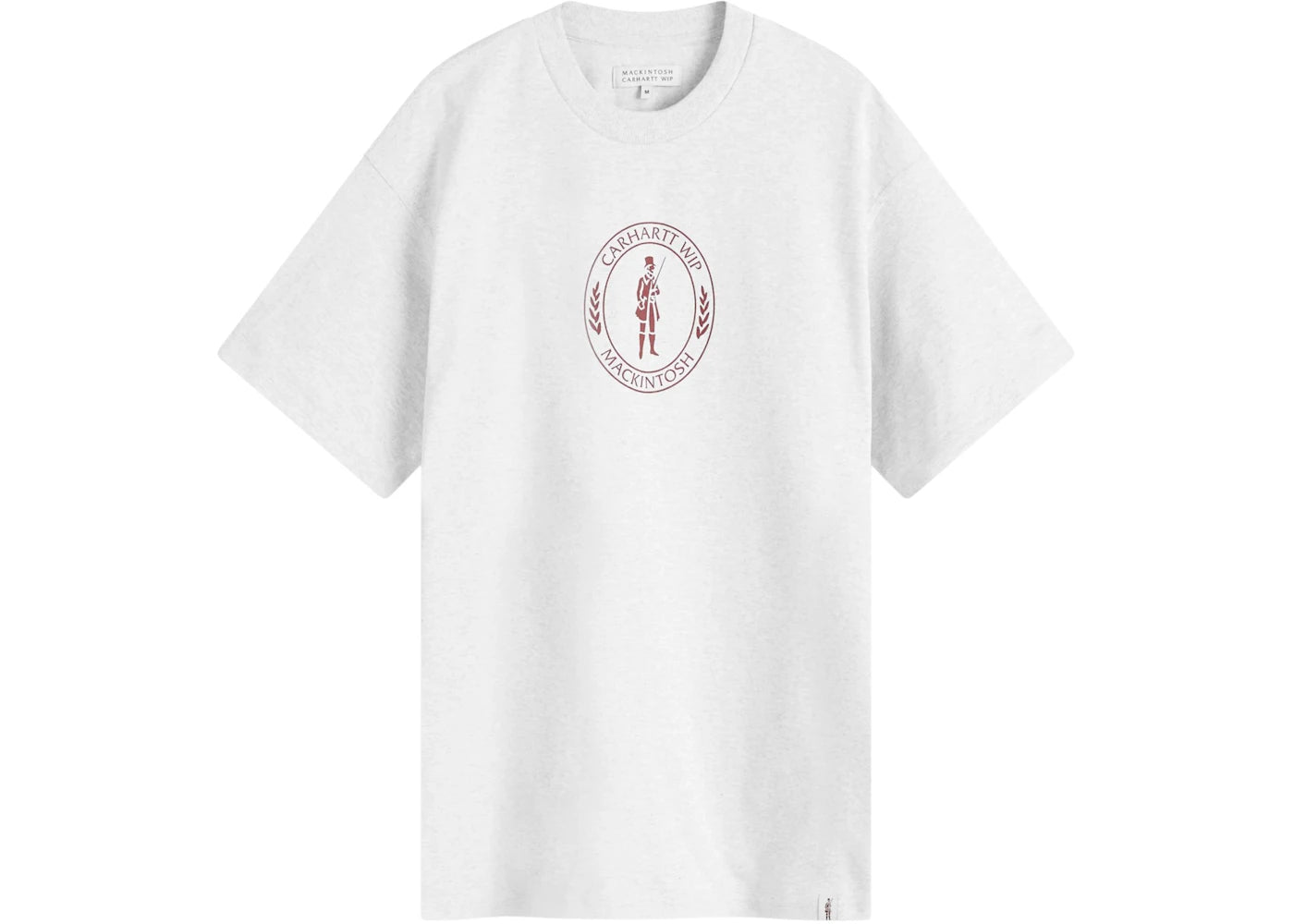 Carhartt WIP x Mackintosh 'by END.' T-shirt Ash Heather/Bordeaux