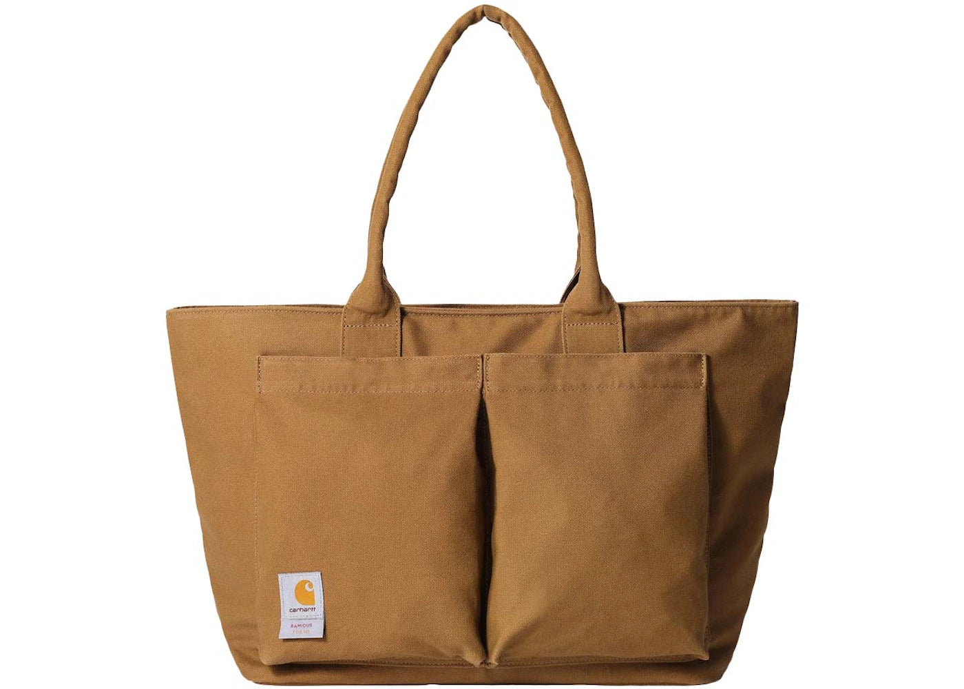 Carhartt WIP x RAMIDUS Tote Bag L WIP Hamilton Brown