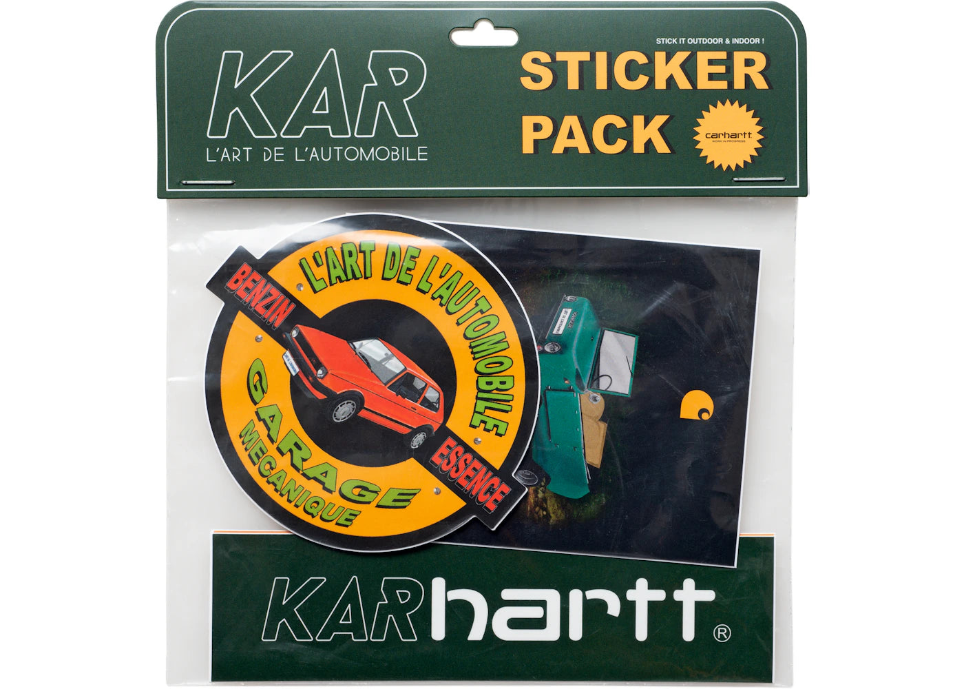Carhartt Karhartt L'art de l'automobile Sticker Bag Multicolor