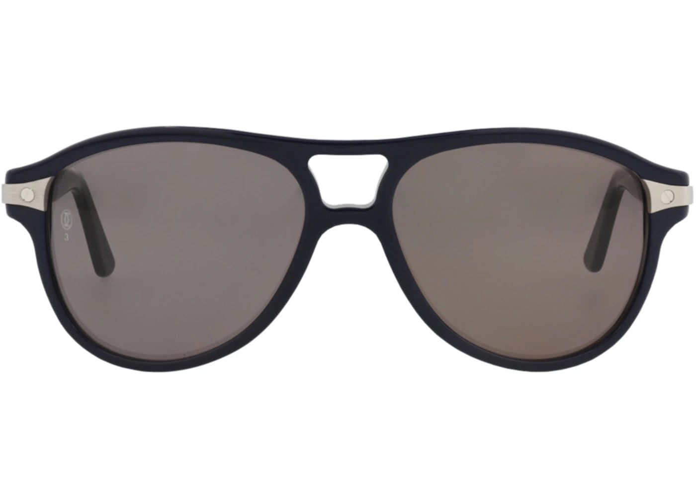 Cartier Aviator-Frame Acetate Sunglasses Blue Blue Grey (CT0081S-30002189-001)
