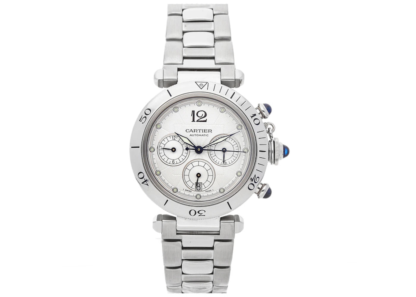Cartier Pasha Seatimer Chronograph W31030H3