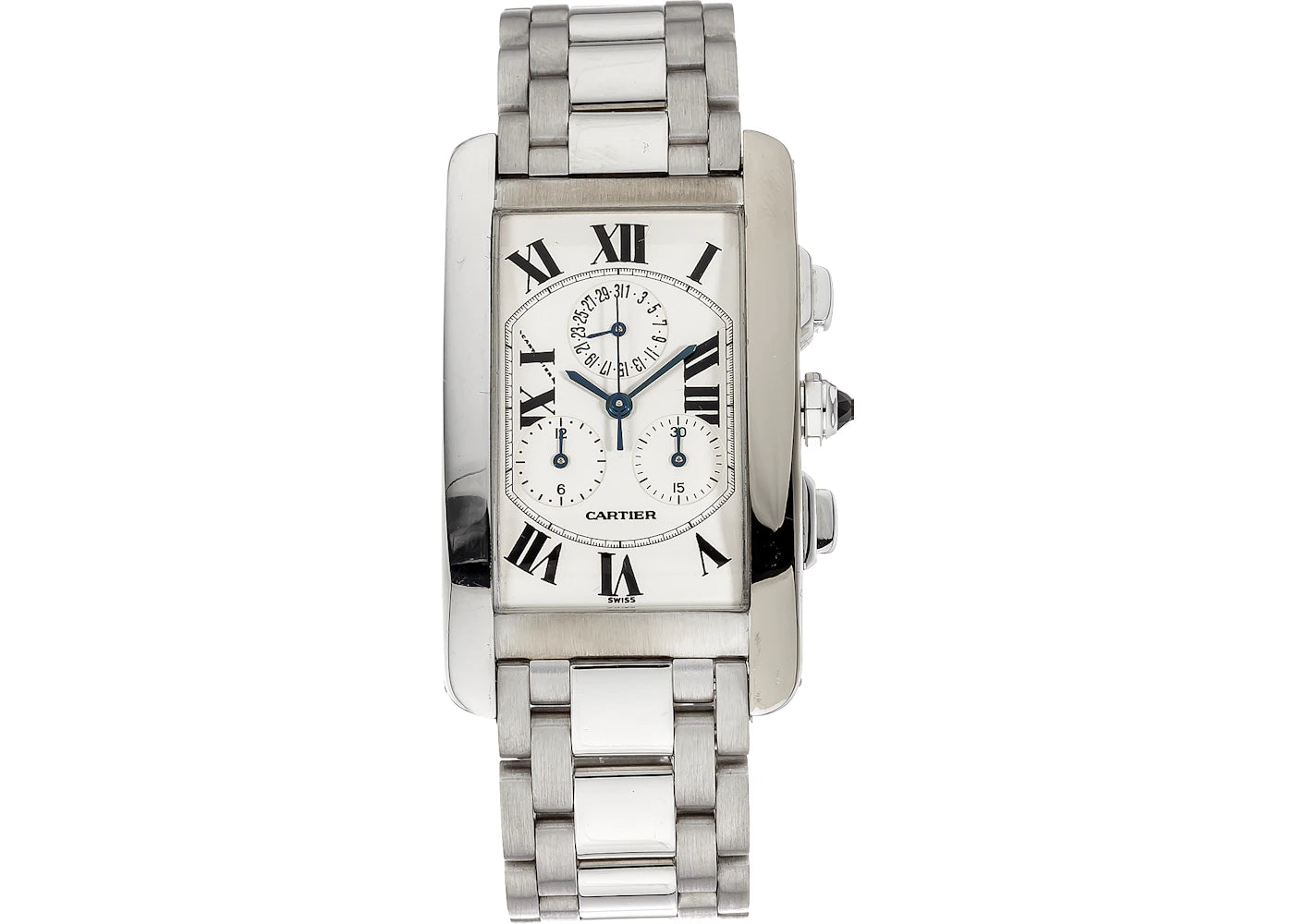 Cartier Tank Americaine Chronograph W26033L1