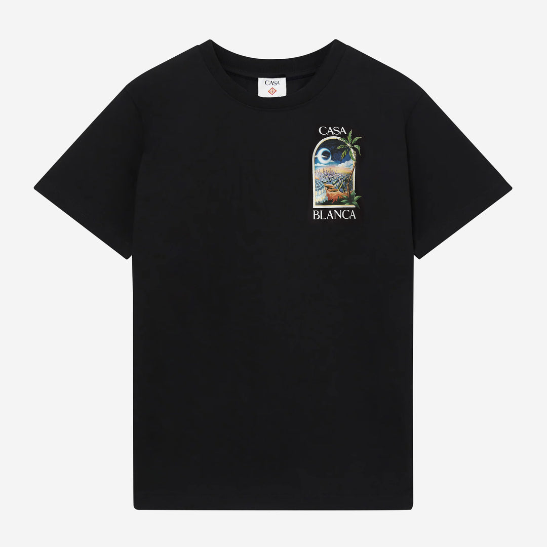 Casablanca LA Nights T-Shirt Black