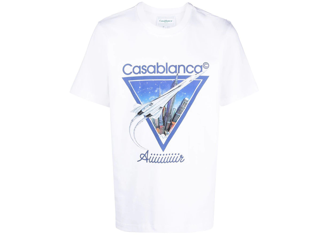 Casablanca Aiiiiir Printed T-shirt White/Multi