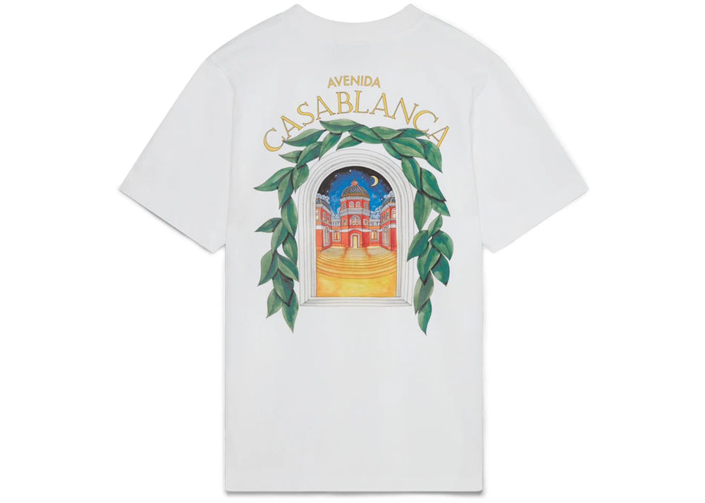 Casablanca Avenida T-shirt White/Multi