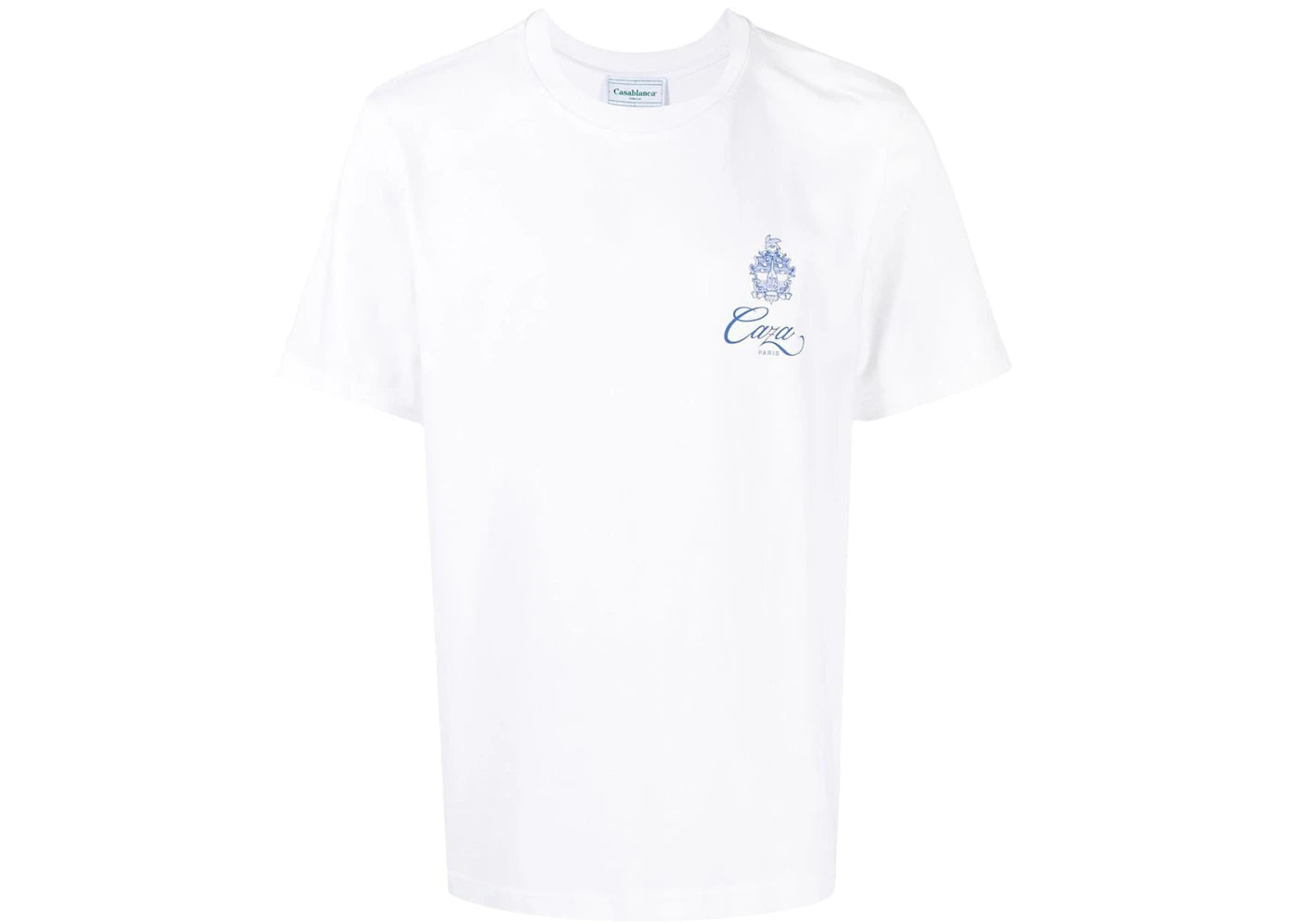 Casablanca Embleme De Caza Logo Print T-shirt White