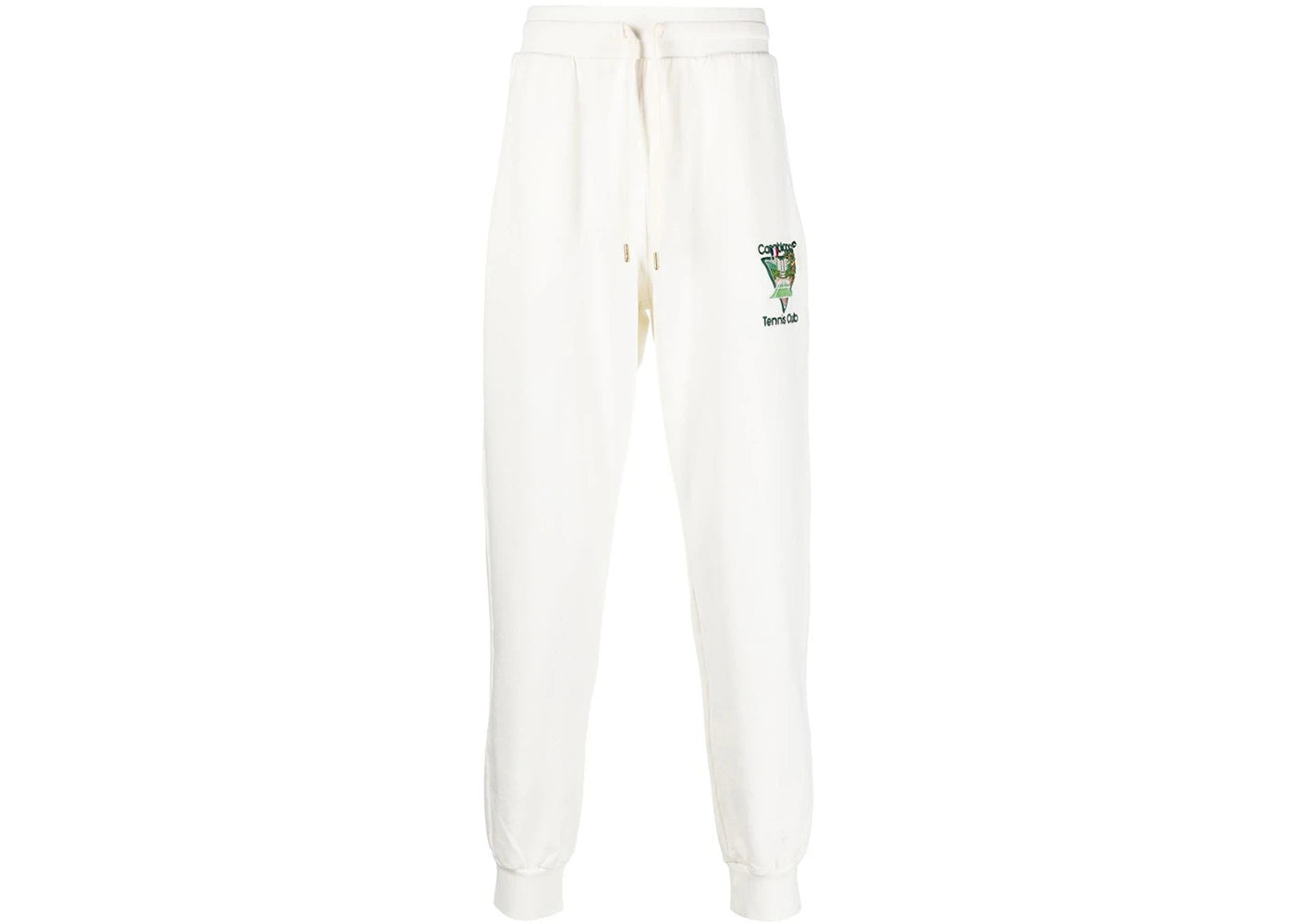 Casablanca Embroidered Logo Track Pants Cloud White