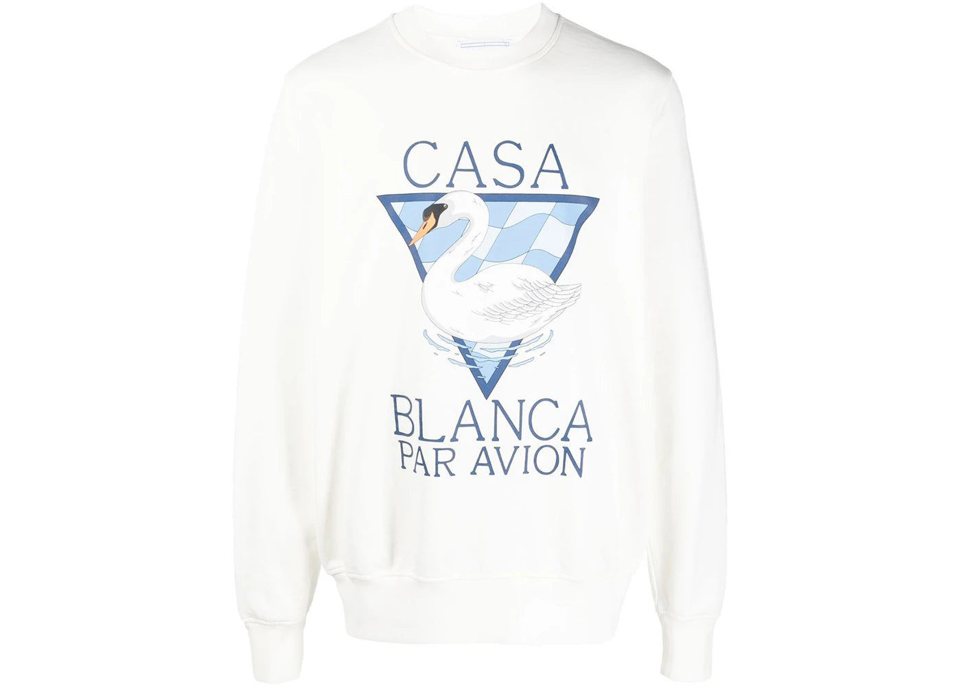 Casablanca Par Avion Printed Sweatshirt Off-White
