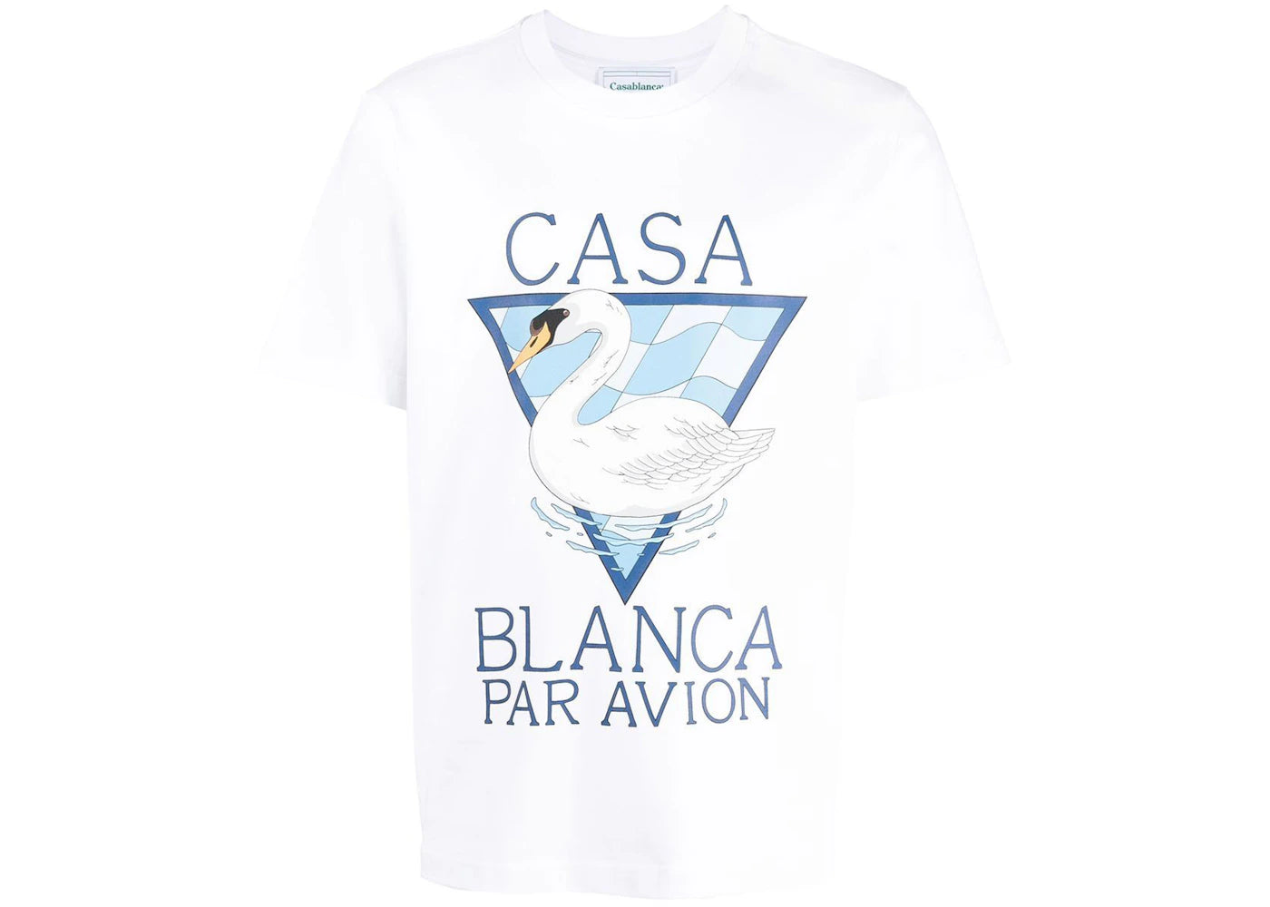 Casablanca Par Avion Screen Printed T-shirt White/Multi