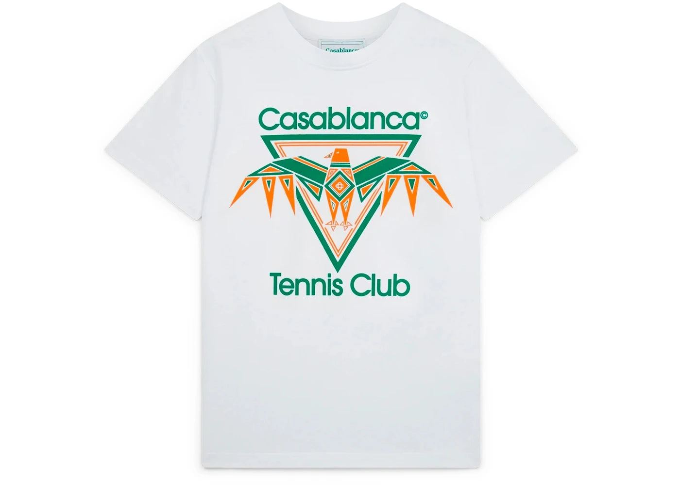 Casablanca Playful Eagle T-Shirt White