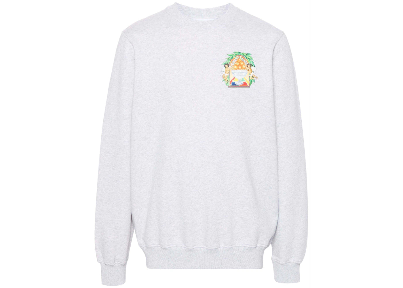 Casablanca Triomphe D'orange Sweatshirt Gray