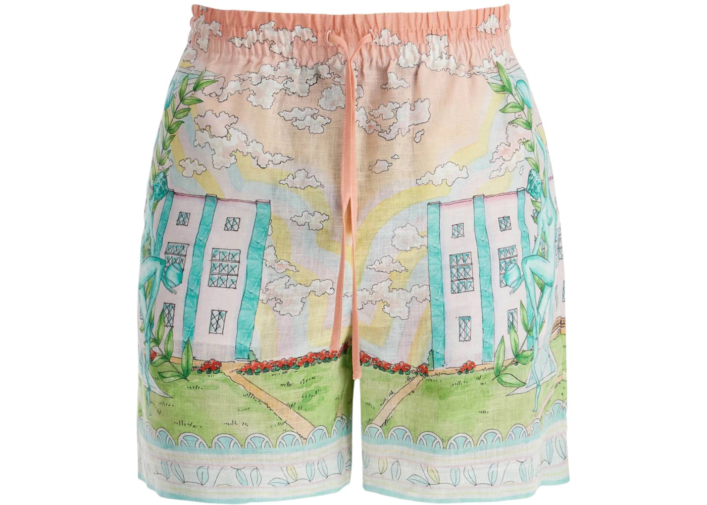 Casablanca Vase Shorts Multicolor